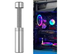 GPU Support Bracket - Aluminum Alloy Telescopic Holder Compact Magnetic Stand, Anti Sag Stabilizing Component, Desktop Computer Protection Hardware With Precision Height Adjustment Mechanism | For Int