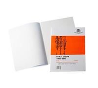 GPV - 1 Bloc de dessin - Format A4 (210x297 mm), sans fenêtre, qualité papier blanc : 120 g/m2