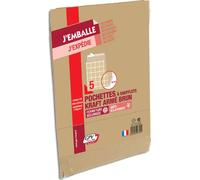 GPV 39747 GPV Enveloppes d'expédition à soufflets 26, 275 x 365 mm, sans fenêtre
