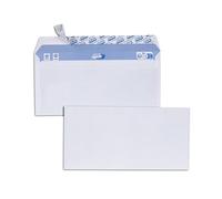 GPV - Bloc de 25 enveloppes - Format DL (110x220 mm), fermeture auto-adhésive, papier 90g/m² - Certifié PEFC