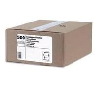 Gpv boîte 500 enveloppes auto-adhésives 80g format dl 110x220mm fenêtre 45x100 22991