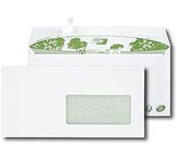 GPV Enveloppes Erapure recyclées DL 110x220 mm fenêtre 45x100 mm 80 g auto-adhésives boîte 500