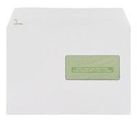 GPV Boîte 500 enveloppes recy s extra Blanches Erapure, Format C5 162x229mm fenêtre 45x100mm 80g