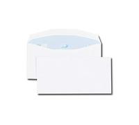GPV - Boite de 1.000 Enveloppes - Format C6/C5 (114x229 mm), sans fenêtre, qualité papier blanc : 80 g/m2 - Certifié PEFC & NF316