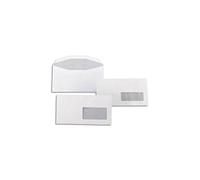 GPV - Boite de 1.000 Enveloppes - Format C6/C5 (114x229 mm), sans fenêtre, qualité papier blanc : 80 g/m2 - Certifié PEFC & NF316