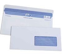 GPV - Boite de 100 Enveloppes - Format DL (112x225 mm), fenêtre de 45x100 mm, qualité papier blanc : 90 g/m2 - Certifié FSC mixte
