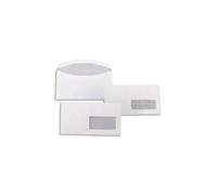 Gpv Boîte De 1000 Enveloppes 114x229mm Blanches Fenêtre 45x100 80g