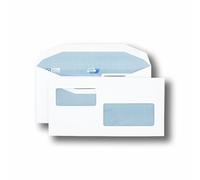 Gpv Boite De 1000 Enveloppes Patte Trapèze Blanches C6/C5 115x229 80 G