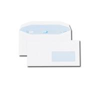 Gpv Boite De 1000 Enveloppes Patte Trapèze Blanches Da 115x225 80g