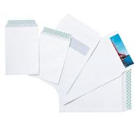 GPV Boîte de 250 pochettes auto-adhésives velin blanc 90g format 229 x 324 mm C4