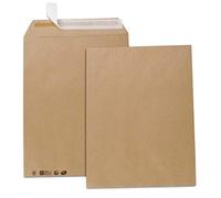 GPV - Boite de 250 Pochettes - Format 26 (275x375 mm), sans fenêtre, qualité papier kraft : 120 g/m2 - Certifié PEFC