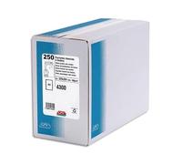 GPV - Boite de 250 Pochettes - Format C4 (229x324 mm), fenêtre de 100x50 mm, qualité papier blanc : 90 g/m2 - Certifié PEFC & NF316