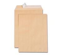 Gpv Boîte De 250 Pochettes Kraft Adour B4 250x353 120 G/M² Bande De Protection