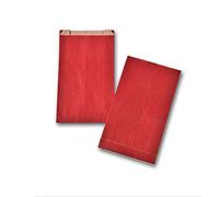 Sachets cadeau kraft rouge L 18 x H 35 cm - Colis 250 - Rouge - Gpv Rouge
