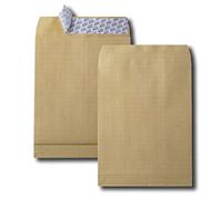 GPV - Boite de 250 Sac à soufflet - Format 24 (260x330x30 mm), sans fenêtre, qualité papier kraft : 120 g/m2 - Certifié PEFC