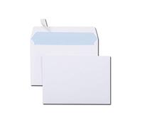GPV Boîte de 500 enveloppes Blanches auto-adhésives 80g Format C6 114x162mm