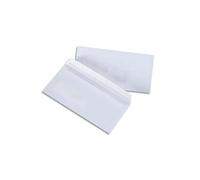 Gpv boîte de 500 enveloppes blanches auto-adhésives 80g format dl 110x220mm 23402