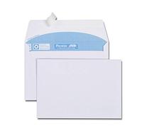 GPV Boîte de 500 enveloppes blanches C6 114x162 80 g/m² bande de protection