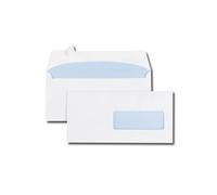 Gpv Boîte De 500 Enveloppes Blanches C6/C5 114x229 80 G Fenêtre 40x110