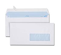 GPV Boîte de 500 enveloppes blanches DL 110x 220 80g/m² fenêtre 35x100
