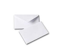 GPV - Boite de 500 Enveloppes - Format 30 (90x140 mm), sans fenêtre, qualité papier blanc : 100 g/m2