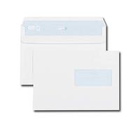 GPV - Boite de 500 Enveloppes - Format C5 (162x229 mm), fenêtre de 45x100 mm, qualité papier blanc : 80 g/m2 - Certifié PEFC & NF316