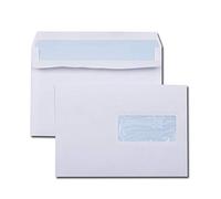 GPV - Boite de 500 Enveloppes - Format C5 (162x229 mm), fenêtre de 45x100 mm, qualité papier blanc : 80 g/m2 - Certifié PEFC