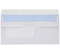 GPV - Boite de 500 Enveloppes - Format C6/C5 (114x229 mm), fenêtre de 40x110 mm, qualité papier blanc : 80 g/m2