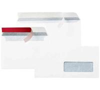 GPV - Boite de 500 Enveloppes - Format DL (110x220 mm), fenêtre de 35x100 mm, qualité papier blanc : 80 g/m2 - Certifié PEFC & NF316