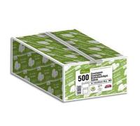 Gpv Boite De 500 Enveloppes Recyclées Extra Blanches Erapure, Format Dl 110x220mm Fenetre 45x100mm 80g
