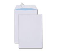 Gpv Boîte De 500 Pochettes Blanches B5 176x250 90 G/M² Bande De Protection