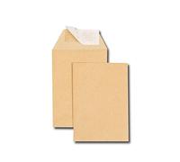 GPV - Boite de 500 Pochettes - Format C6 (114x162 mm), sans fenêtre, qualité papier kraft : 90 g/m2