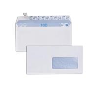 GPV Bte 500 Enveloppes DL 110 x 220 mm fenêtre 45x100 75g GREEN Autoadhésive
