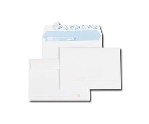 GPV Everyday - Enveloppes Classiques C6 114x162 90 g/m² Précasées Gommées Blanc - Paquet de 50 Unités
