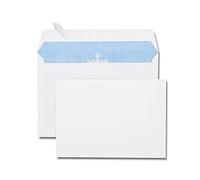 GPV - Paquet de 20 Enveloppes - Format C6 (114x162 mm), sans fenêtre, qualité papier blanc : 90 g/m2