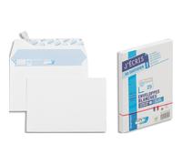 GPV Paquet de 25 enveloppes Blanches auto-adhésives 90 grammes format 114x162mm référence 21301