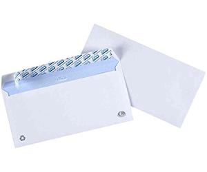 GPV Paquet de 50 enveloppes blanches C5 162x229 80 g/m² bande de protection