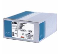 GPV paquet de 500 Enveloppes blanches, DL, 110 x 220 mm, sans fenêtre