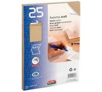 GPV Pochette en kraft brun lign¿, C4, 229 x 324 mm