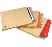 GPV Pochettes à soufflets, C5, 162 x 229 mm, kraft brun