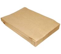 Paquet de 50 pochettes kraft brun auto-adhésif, format 24 260x330mm soufflet 30mm120g