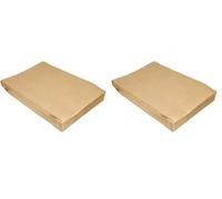 GPV Pqt de 50 pochettes kraft brun Auto-Ad format 24 260x330mm 120g soufflet 30 mm