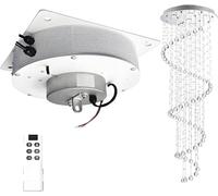 Gpxhbcb Système de Levage électrique pour lustres avec télécommande, système de Levage motorisé pour suspensions de lustres, système de Levage électrique pour lustres Robustes 40KG