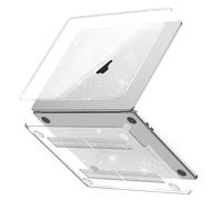 GPXIIZ Coque pour MacBook Air 13 Pouces M1 2021-2018, Cristal Paillette | Fin et Léger, Durable Lisse Étui Rigide Housse en Plastique pour Mac Book Air 13,3" Modèle A2337 A2179 A1932