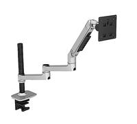 GPYMHLBNR Support de moniteur LCD LED 10-32 pouces, bras extra-long, en alliage d'aluminium V63C-450, mouvement complet, levage libre, support montage(V63CS-450)