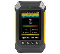 GQ GMC-600 PRO Geiger Compteur de rayonnement nucléaire Dosimètre pour Alpha, Beta, Gamma, X-Ray Moniteur de rayonnement portable avec données en temps réel, partage de données mondiales (GMC 600 PRO)