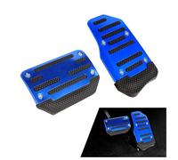 GQCUHMEMY Couvre Pédale Voiture, pour Ford Focus Combi Esate Mk4 Mk3 Mk2 HN/HP C5/C6 BK/BL 2005-2025 Pédalier Antidérapant Alliage Aluminium Accessoires Auto Intérieur Habitacle Sport,B