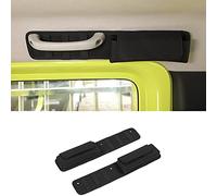 GQDGCU Sac de rangement pour poignée de toit de voiture pour Suzuki Jimny 2019-2024, noir, PVC et tissu Oxford, style neutre
