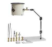 GQQSXZNTD Kits D'Animation Image par Image à Monter Soi-MêMe avec Base CarréE, SystèMe De Rigging Et Enrouleur en Acier Inoxydable pour Animateurs, Photographie(Size:Kit+7 Connectors)