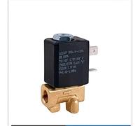 GQSHEIIRU Normalement fermé NC 2/2 Voies à Action directe AC230V G1/8 Pouces en Laiton Vapeur Air Eau 2 Positions électrovanne cafetières utiles